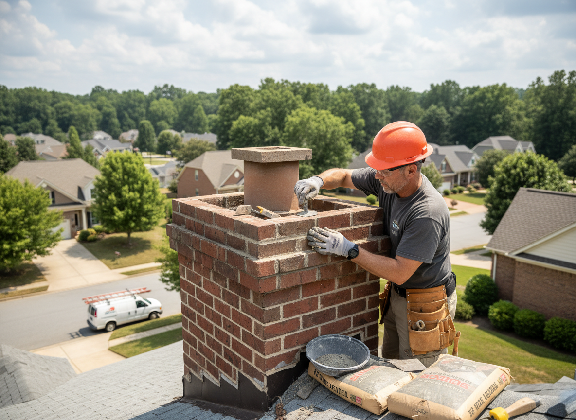 Chimney Repair in Arlington Church, NC 28227