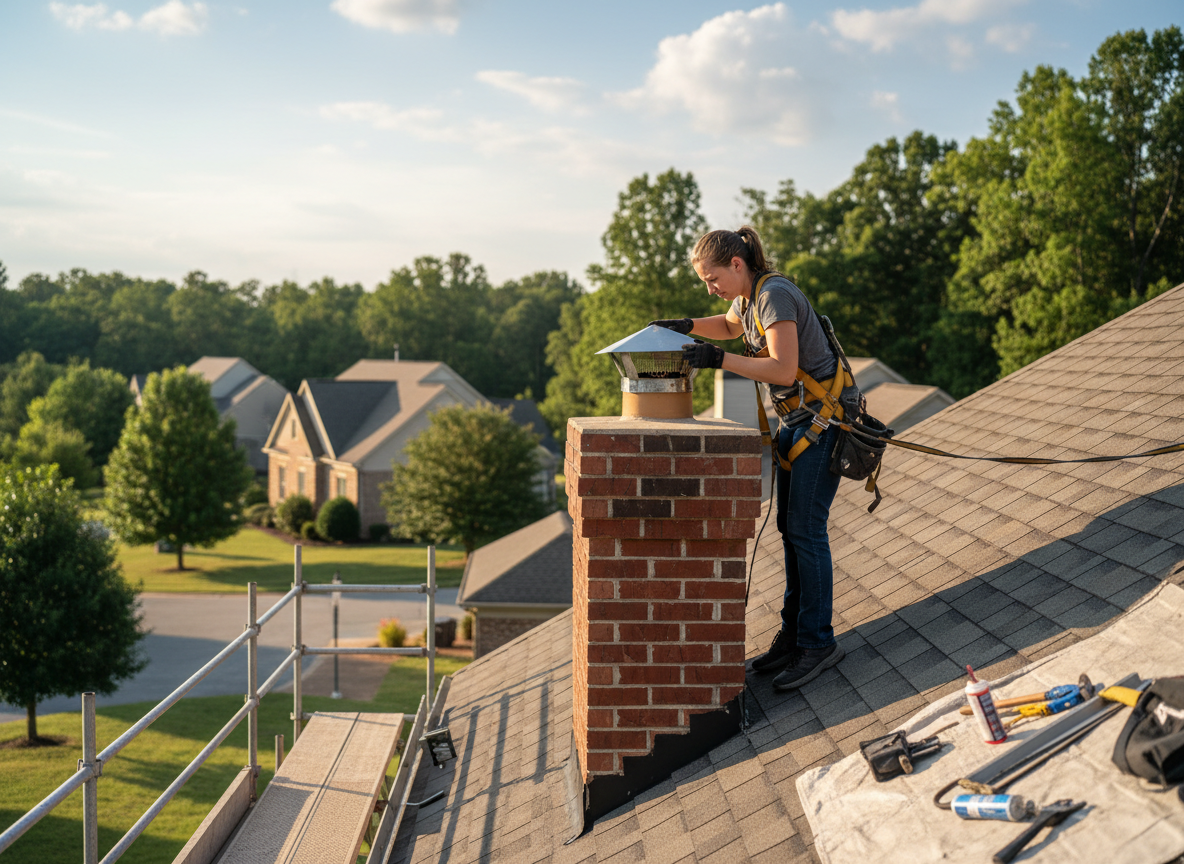 Chimney Cap Repair in Mint Hill, NC