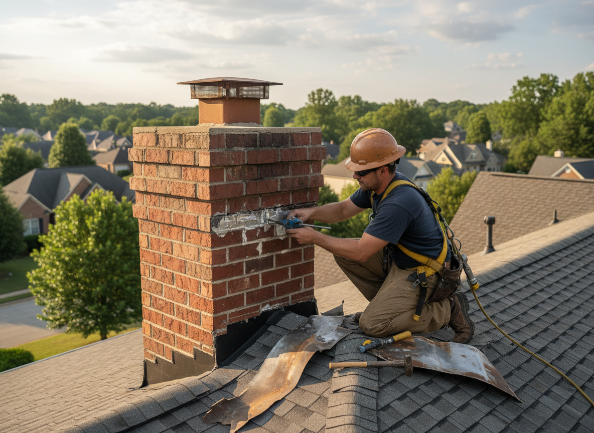 Chimney repair in Idlewild South