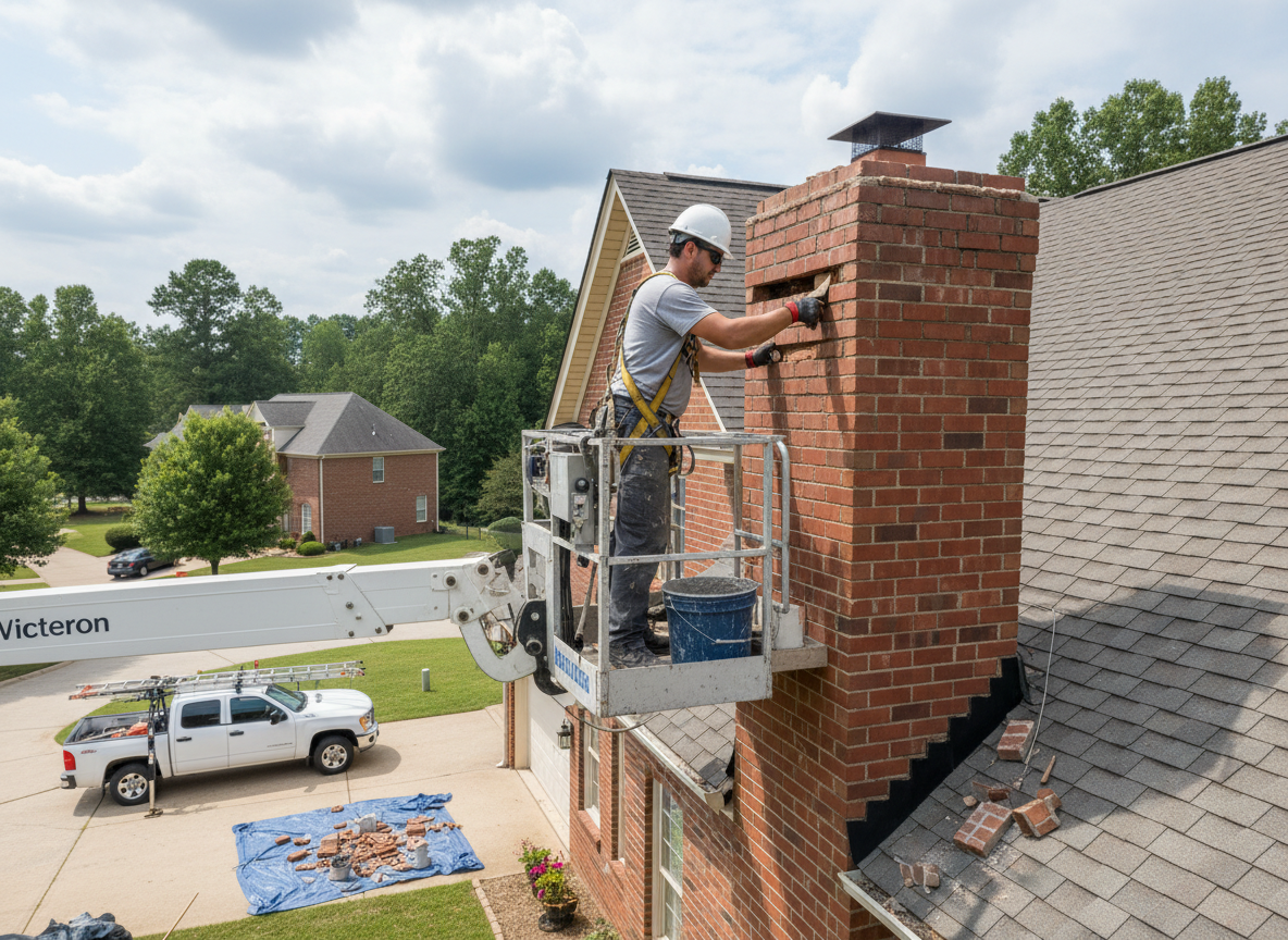 Chimney repair in Renaissance