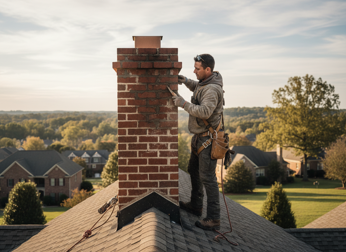 Chimney Repair in Chestnut Oaks, NC 28227