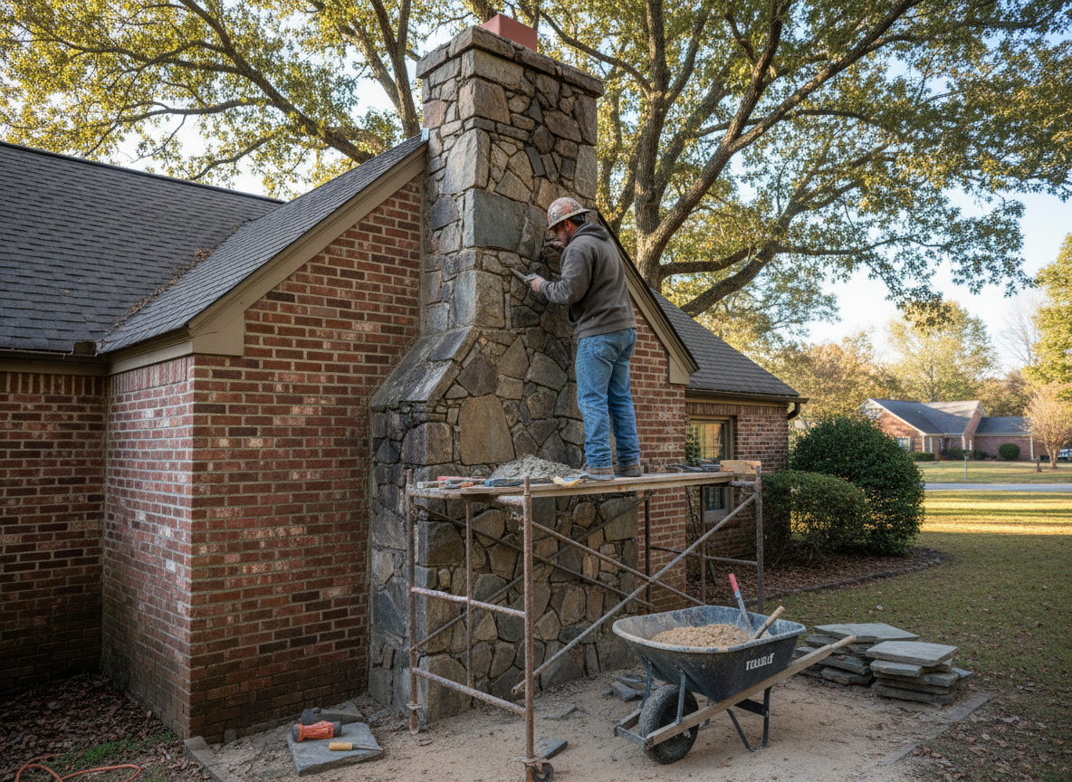 Chimney repair in Wilgrove